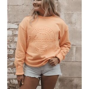 Tennessee Volunteers Gameday Social Womens Size S Carson Circle Comfort Crewneck
